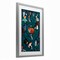 Stupell Industries Woodland Animals & Botanical Sprigs Framed Print Under Glass, design by Metka Hiti